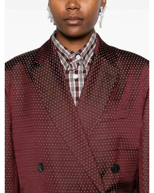 Dries Van Noten Purple Bafya 2350 Wwjacket