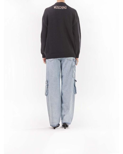 Moschino Blue Sweater