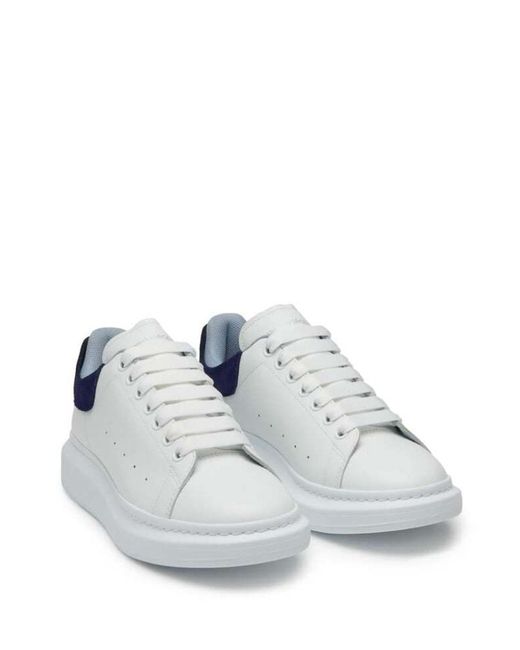 Alexander McQueen White Leather Sneakers for men