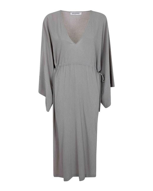 Gentry Portofino Gray Woven Dress