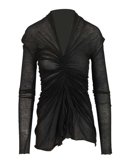 Rick Owens Black Radiance Top