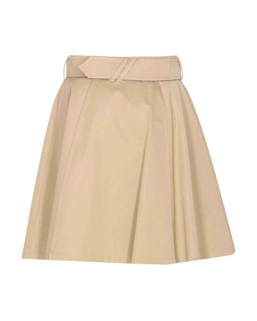 Burberry Natural Quilt Josselyn Skirt