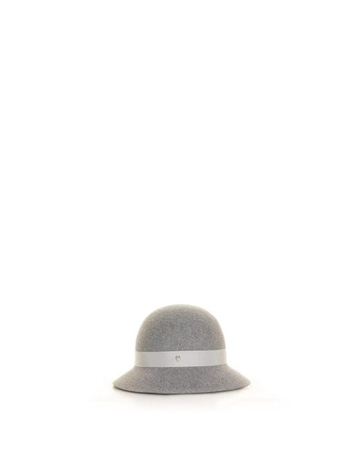 Helen Kaminski Gray Etta Conscious Round Cloche Hat