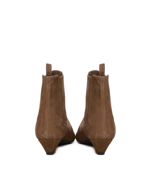 Marc Ellis Brown Suede Ankle Boot