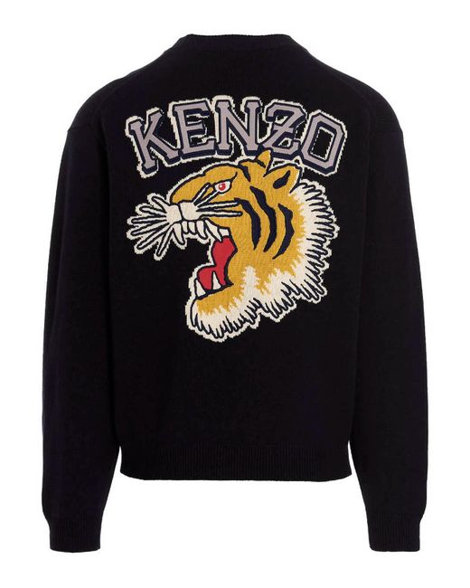 KENZO Black Logo 1970 Sweater for men