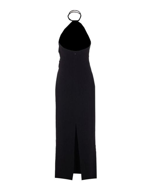 Solace London Black Riva Maxi Dress