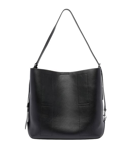 Hogan Black Medium Hocket Hobo Bag