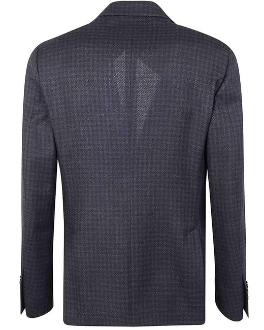 Lardini Blue Jacket for men