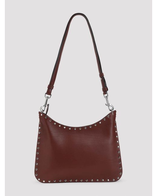Phoebe Philo Brown Stud Gig Small Bag