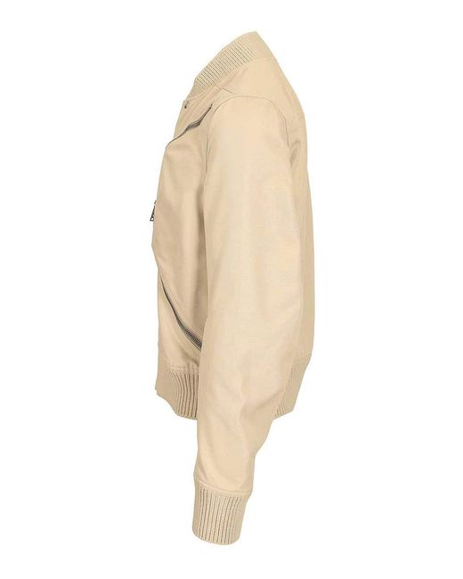 Rick Owens Natural Heizer Flight Jacket for men