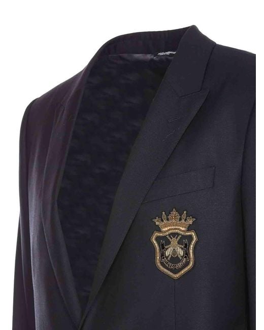 Dolce & Gabbana Black Dolce & Gabbana Jackets for men