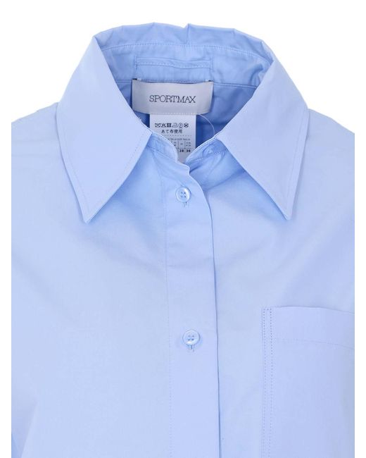 Sportmax Blue Light Ceppo Shirt