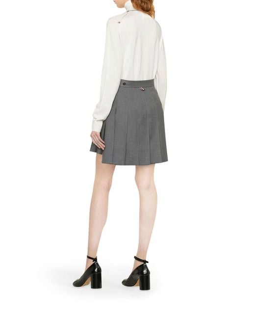 Maison Margiela White Turtleneck Wool Sweater