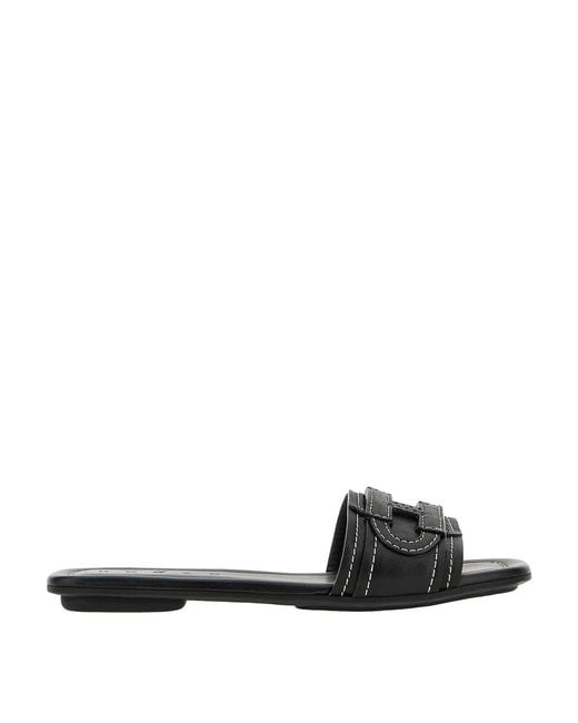 Hogan Black H685 Slipper H