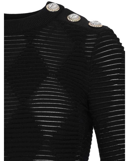 Balmain Black Crewneck