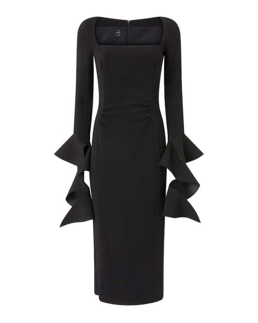 Pinko Black "Formina" Double Dress
