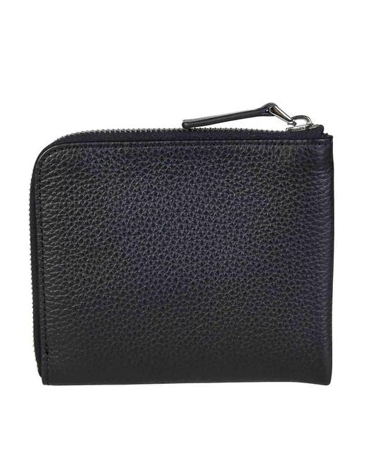 Marni Black Zip Around Wallet for men