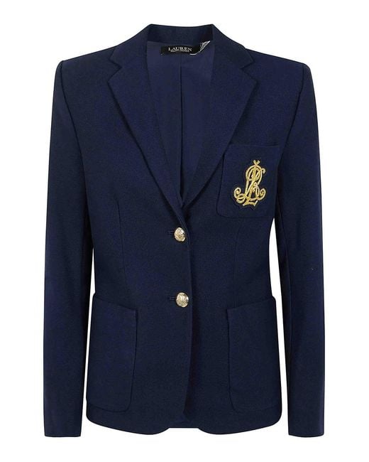 Ralph Lauren Blue Anfisa Lined Jacket