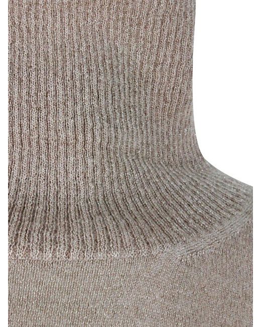 Fabiana Filippi Gray Turtle Neck