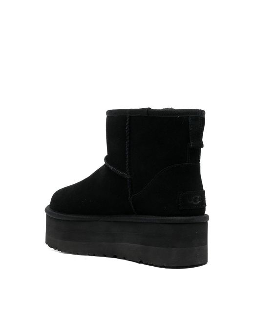 Ugg Black Classic Mini Platform Boots