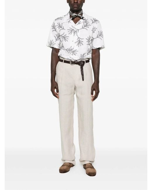 Etro White Pants for men