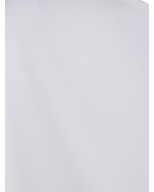 Fabiana Filippi White Classic Wide Blouse