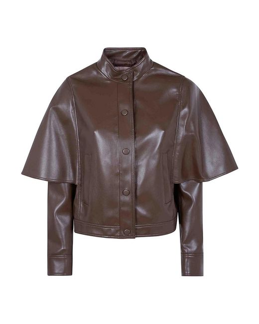 Twinset Brown Bomber Jacket