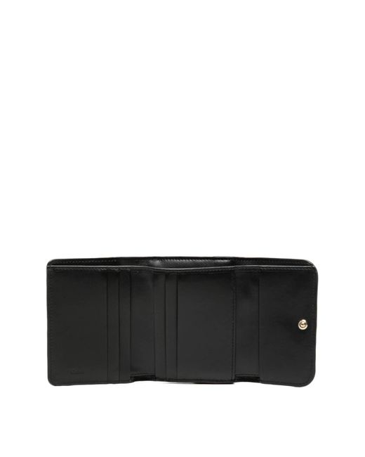 Chloé Black Sense Tri-fold Small Wallet