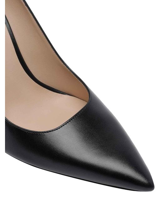 Stuart Weitzman Black Stuart Power Decollete