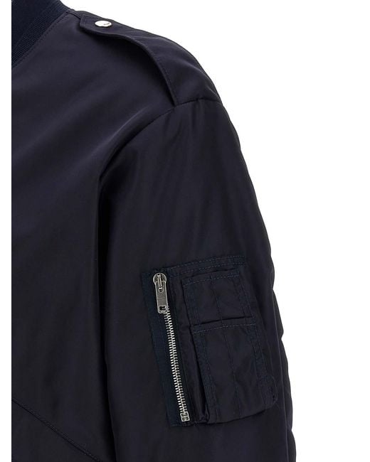 Givenchy Blue Bomber Jacket for men