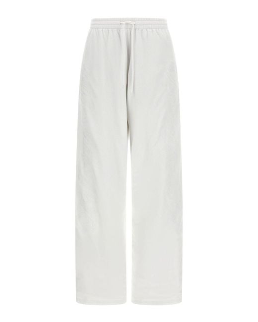 Balenciaga White Reversible Pants