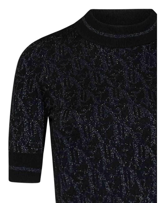 Palm Angels Blue Sweater