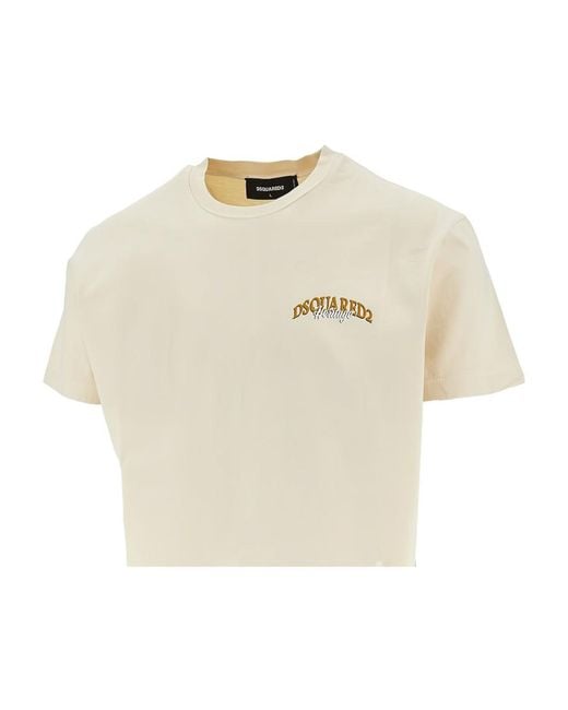 DSquared² Natural T-Shirt for men
