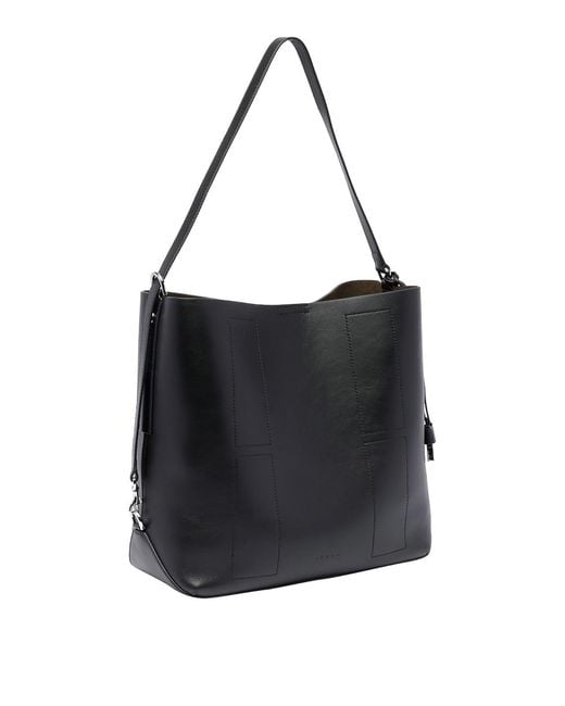 Hogan Black Medium Hocket Hobo Bag