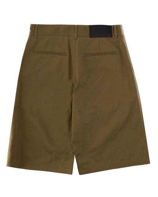 Shorts di MSGM in Green da Uomo