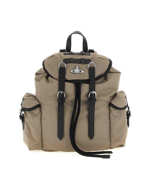 Vivienne Westwood Gray Highland Backpack