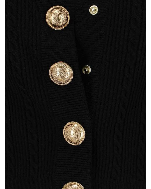 Balmain Black Cardigan