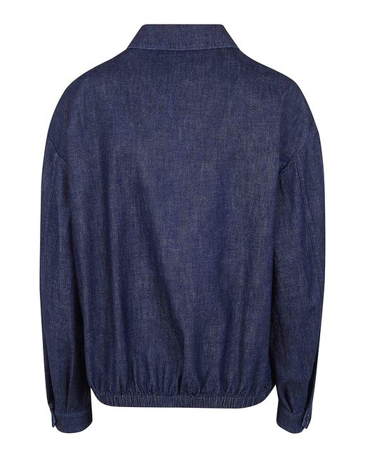 Aspesi Blue Shirt Jacket