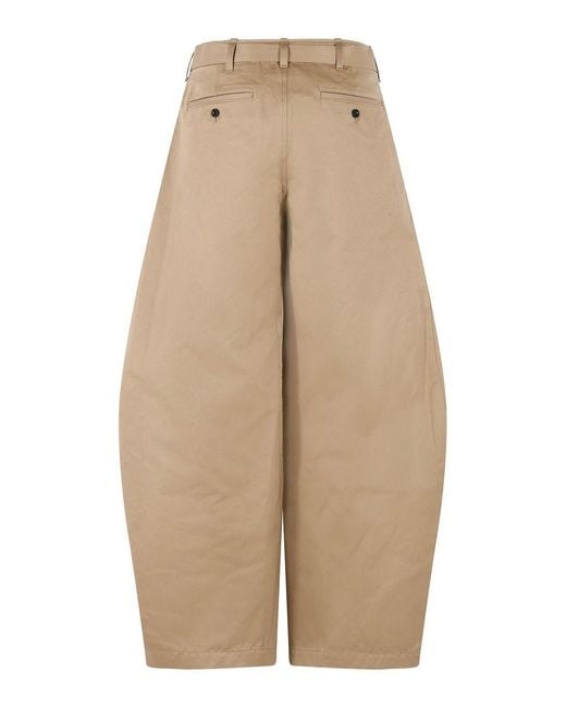 Sacai Natural Chino Cotton Pants