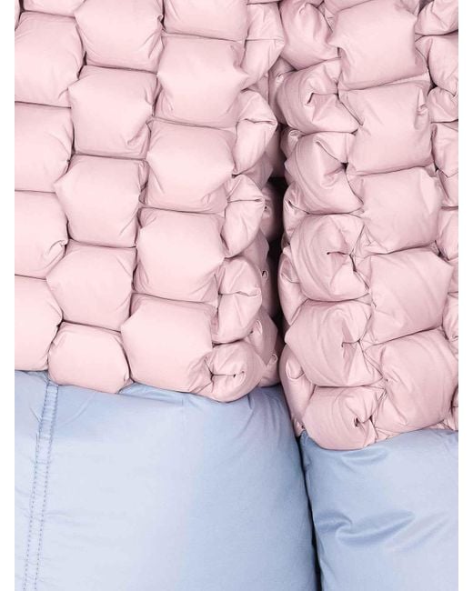 RAXXY Pink Pattern Down Jacket