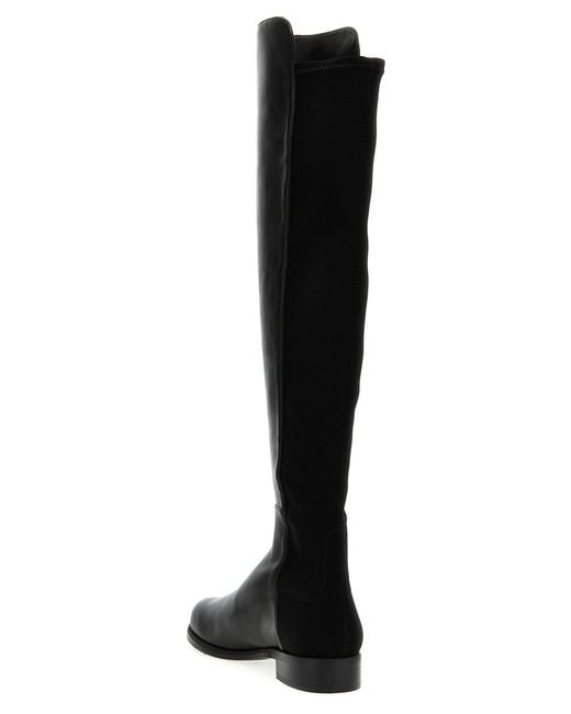 Stuart Weitzman Black 50/50 Boots