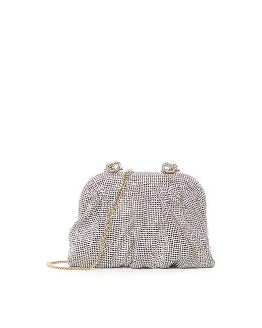Benedetta Bruzziches Gray Venus La Petite Clutch Bag