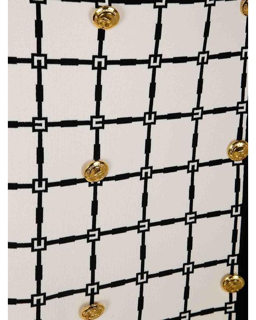 Elisabetta Franchi Black Mini Knit Skirt