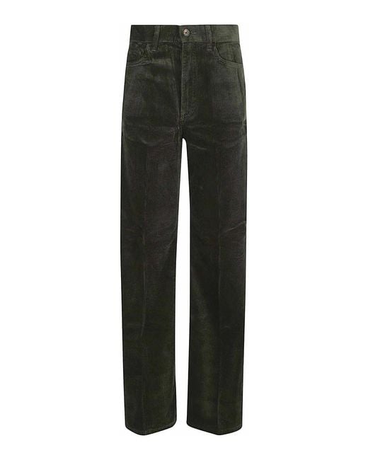 Polo Ralph Lauren Black Woven-Wide Leg-Pants