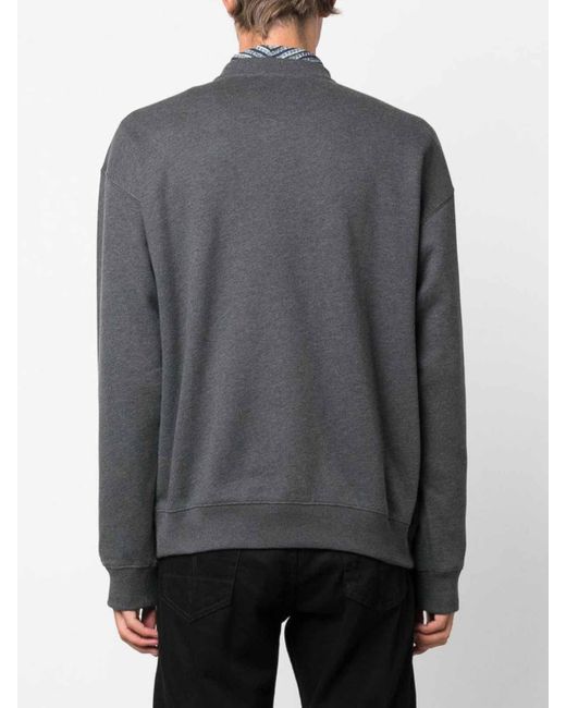 Versace Gray Sweatshirts for men