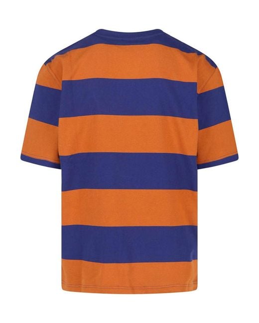 Marni Blue Striped T-Shirt for men