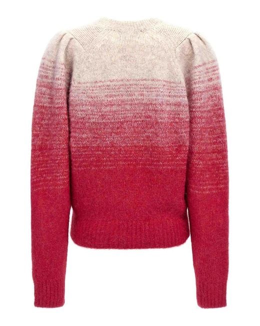 Isabel Marant Red Round Neck