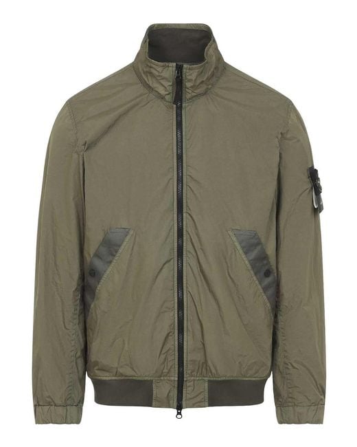 Stone Island Green Jacket for men