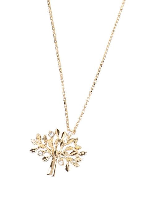 Mulberry White Necklace