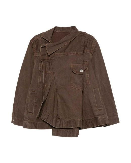 Sacai Brown Jacket